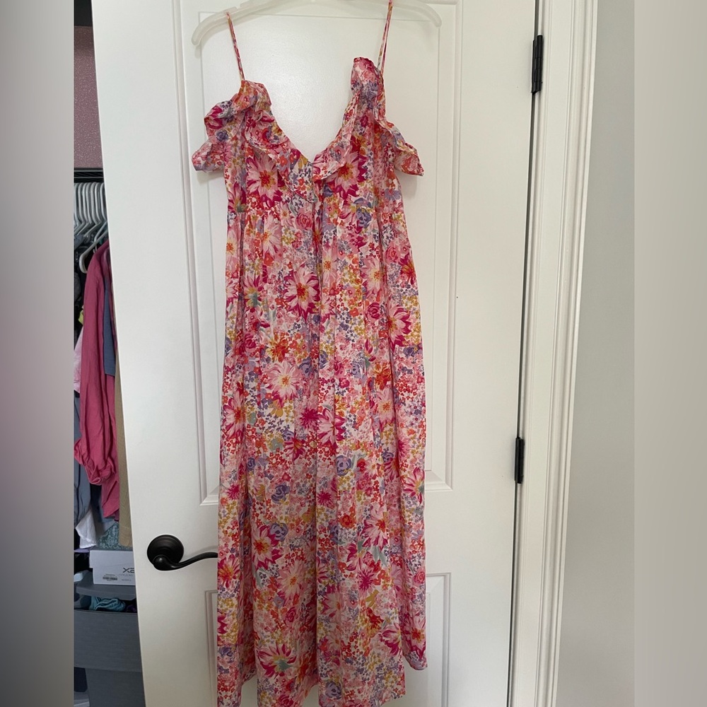 H&M floral maxi dress.